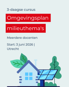 Omgevingsplan milieuthema's