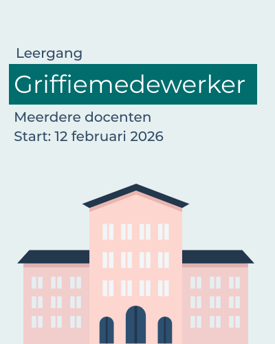 Leergang Griffiemedewerker