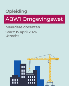 ABW1 Omgevingswet