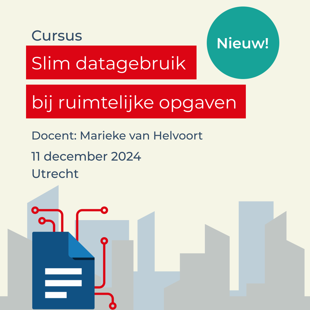 Cursus Slim datagebruik bij ruimtelijke opgaven